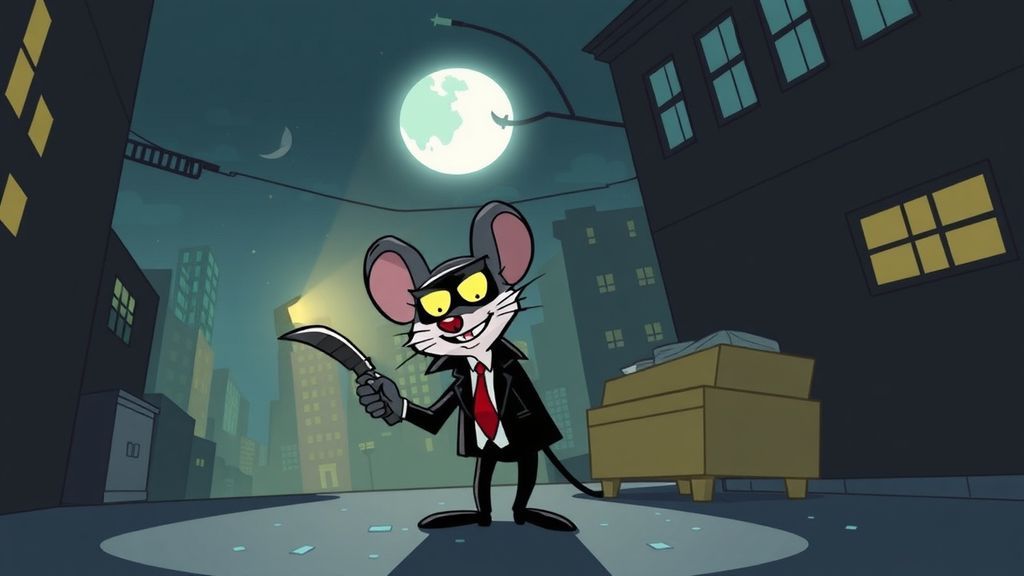 《鼠探皮斯特》试玩报告：当黑色电影遇见橡皮管动画