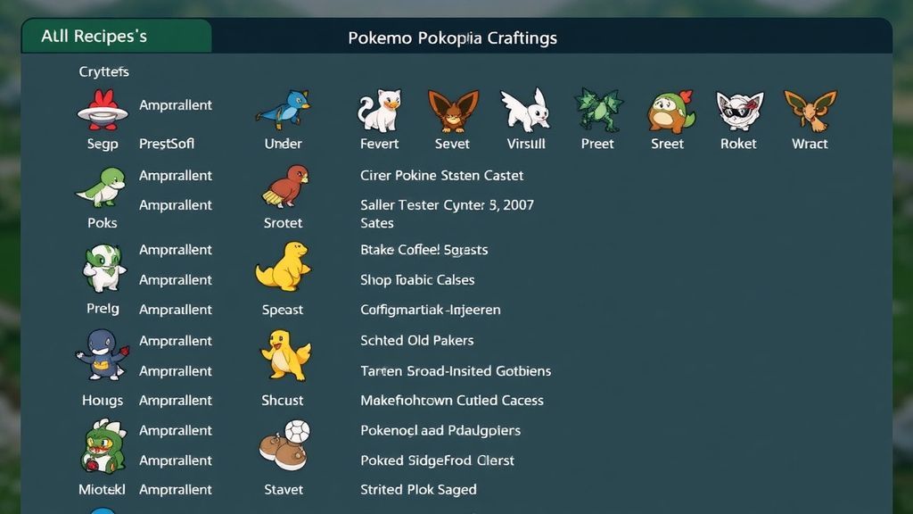 宝可梦波波岛全合成配方指南